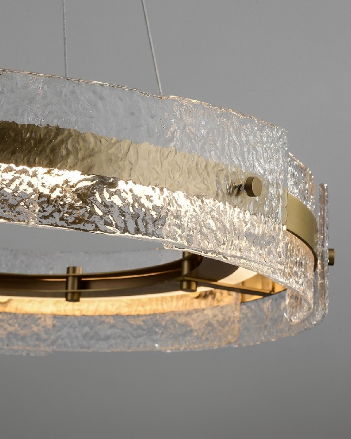 Золотая круглая люстра Берген Louvre Home LCH280325XNP