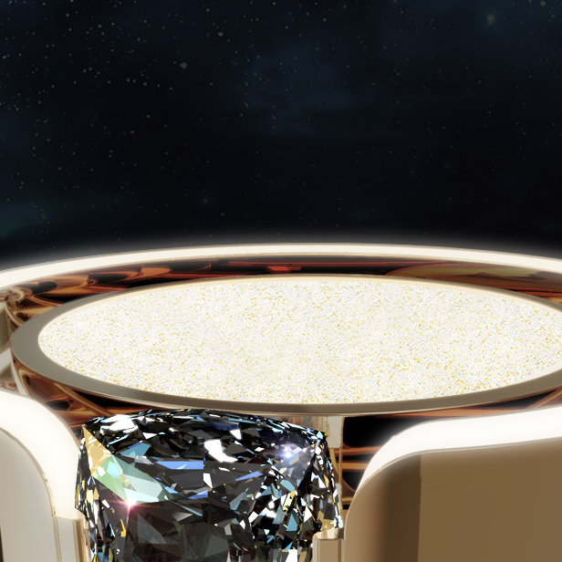 Потолочная люстра SELLIF GOLD D50 by ImperiumLoft