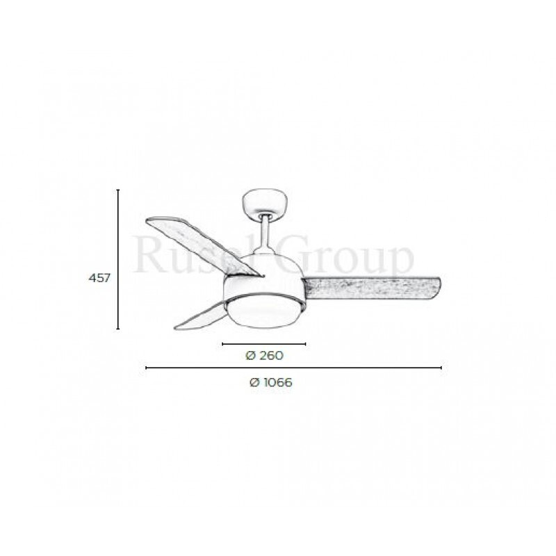 Потолочный вентилятор Leds C4 KLAR