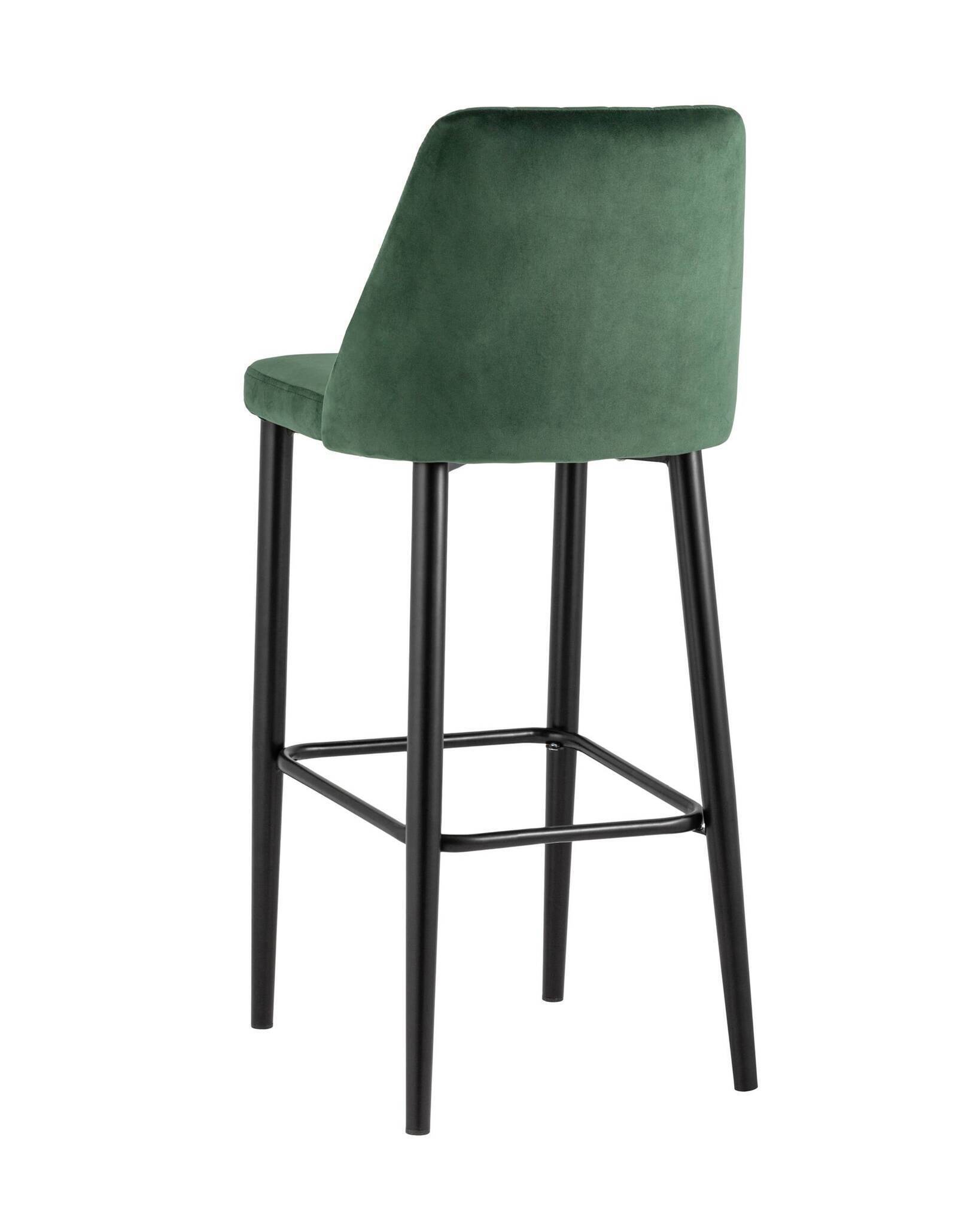 Стул барный Диего велюр зелёный Stool Group