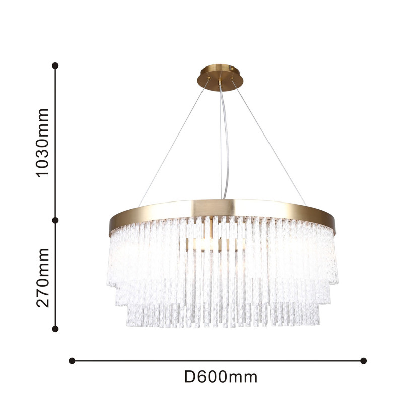 Подвесная люстра Favourite 4189-8P