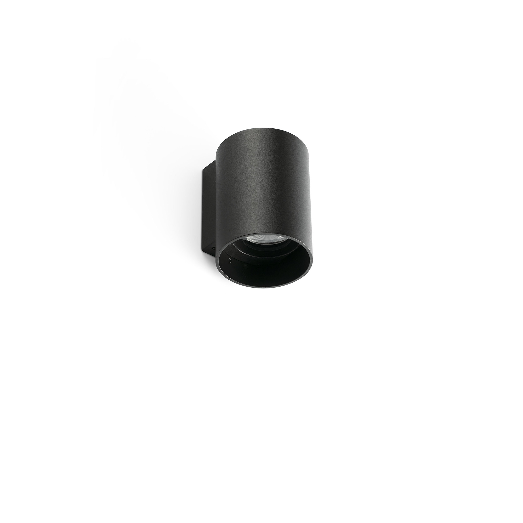 KOV 1L Настенный светильник круглый черный LED 6W 3000K 34° Faro