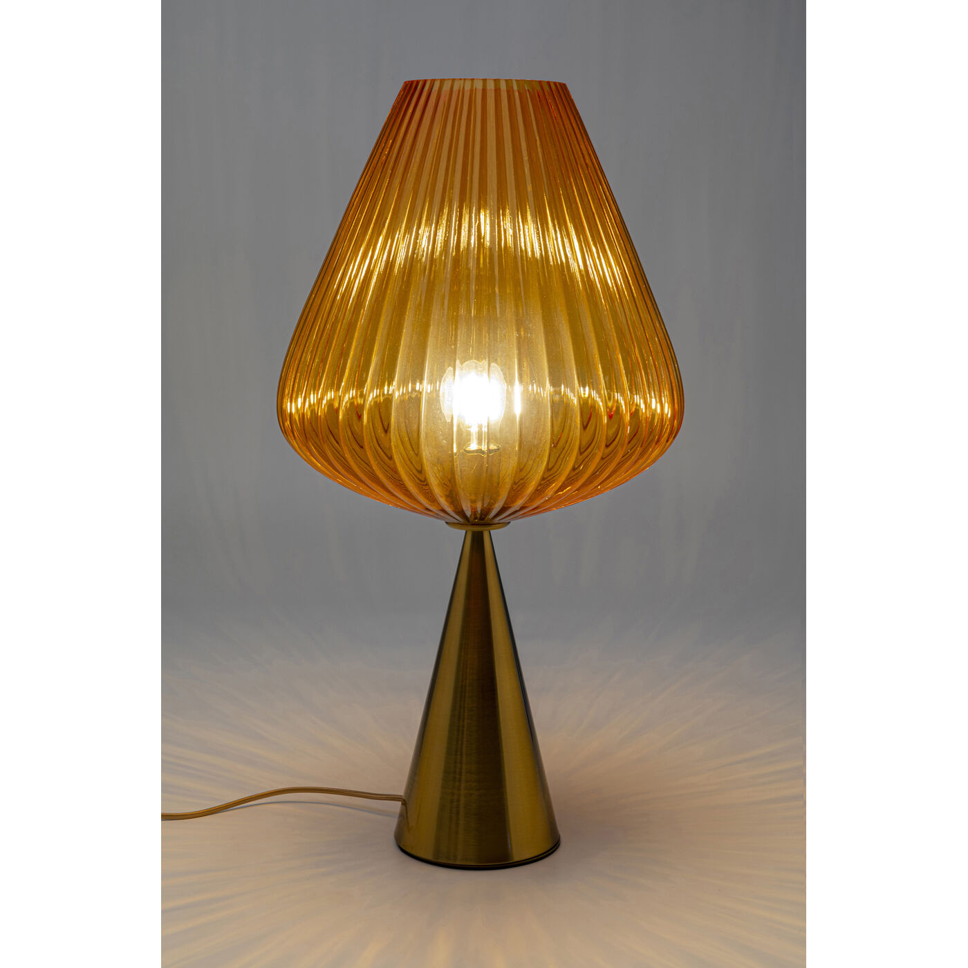 Светильник настольный Goblet Orange 66cm KARE 58411