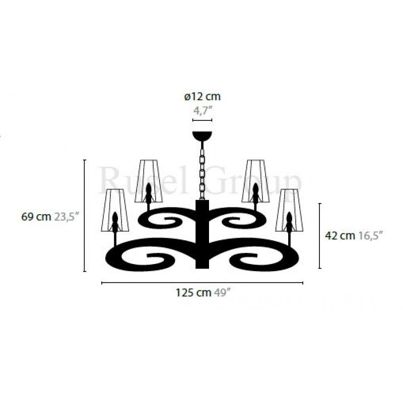 Люстра ILFARI LAZY SUNDAY H12+1 11426