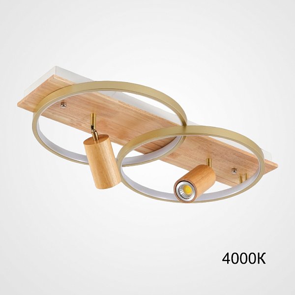 Потолочный светильник DIDRIKA L55 Light Brown 4000К by ImperiumLoft