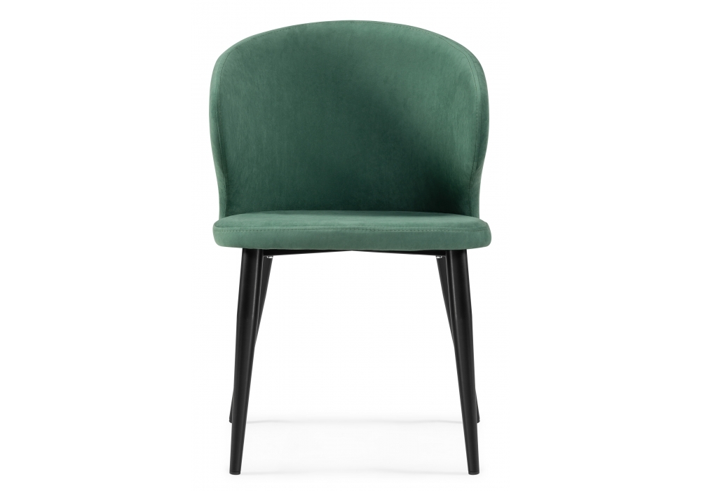 Стул Woodville Алсисар катания изумруд / черный 469974
