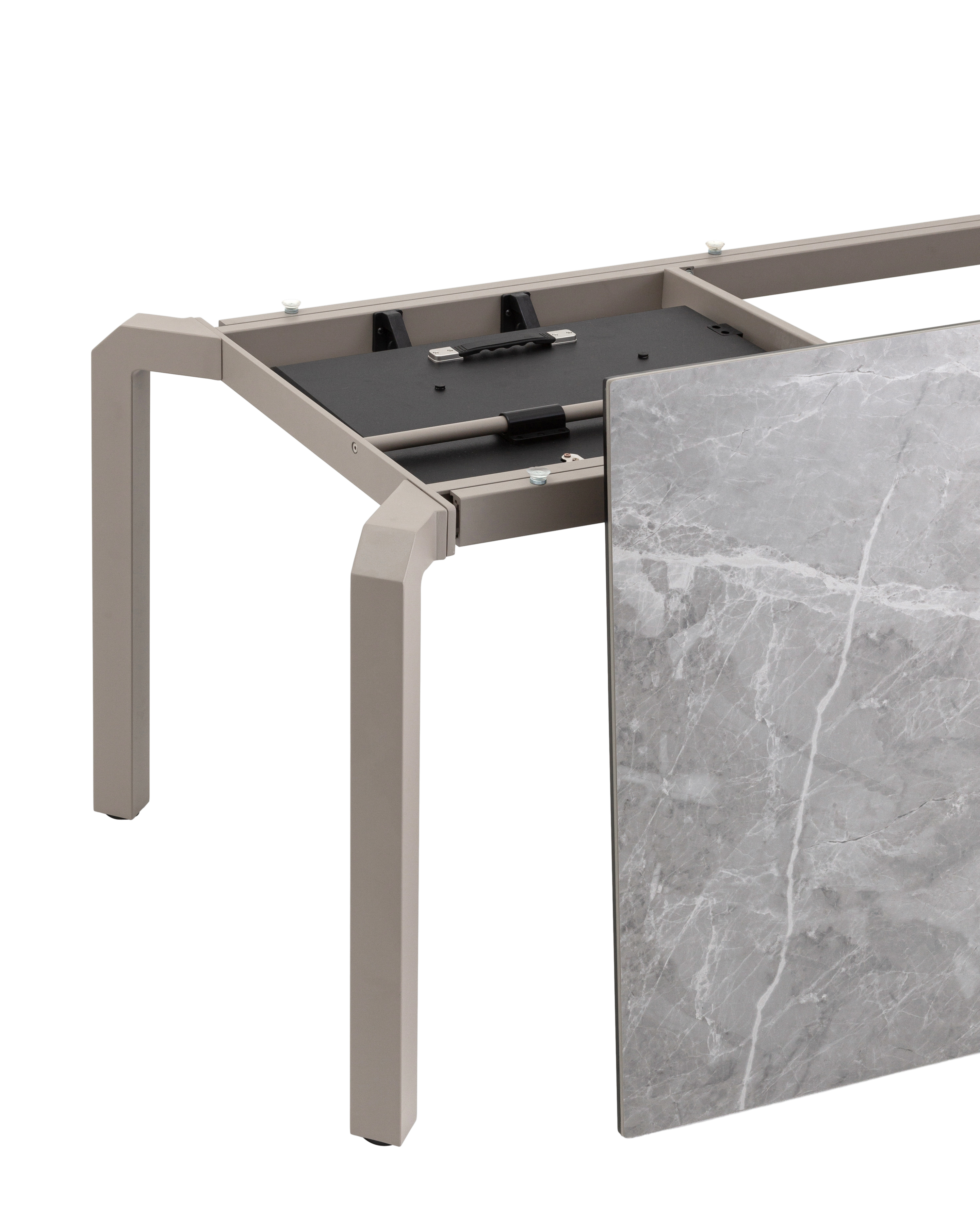 Стол обеденный Varden раскладной 180-240х90 см керамика серый Stool Group
