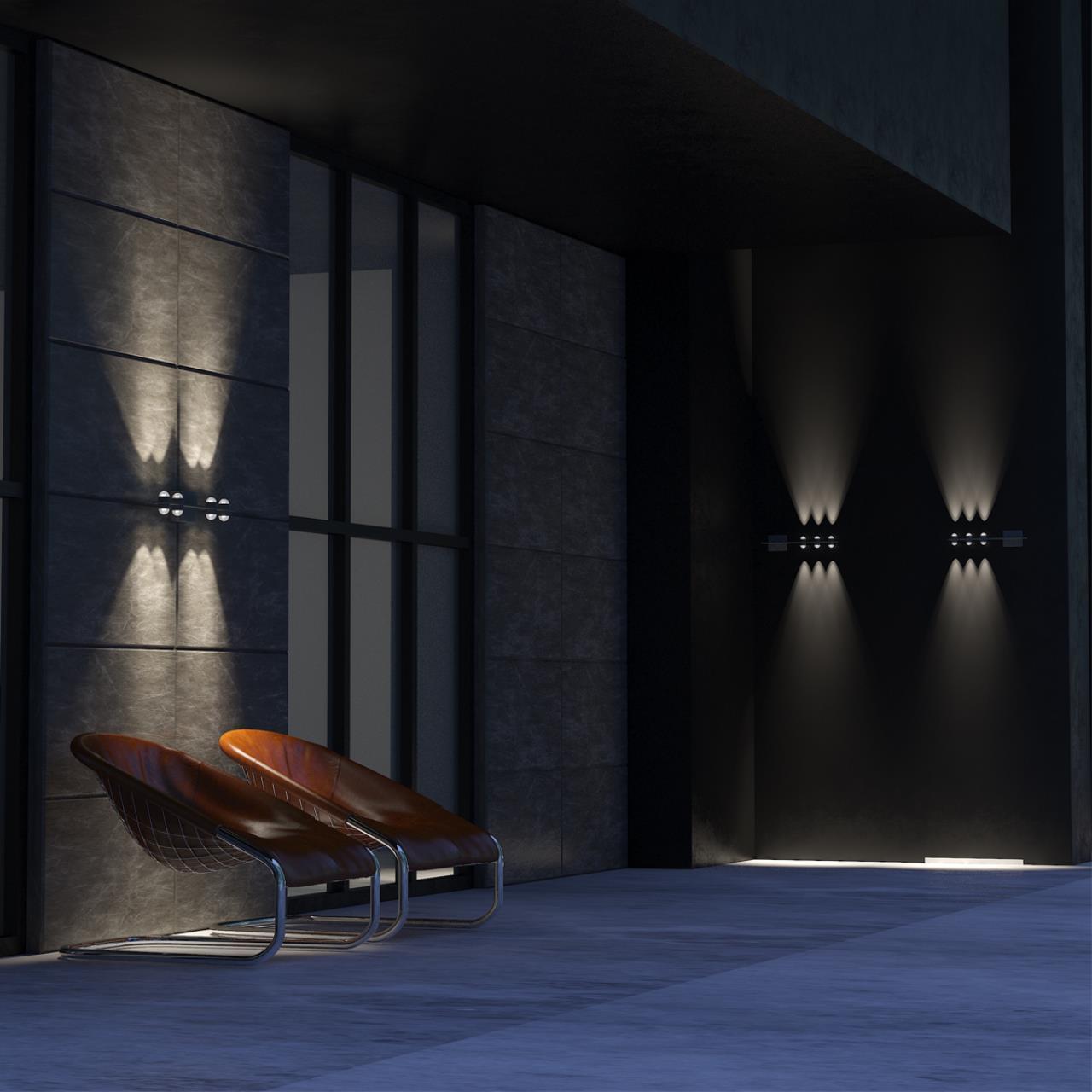 Ландшафтный настенный светильник Novotech 358573