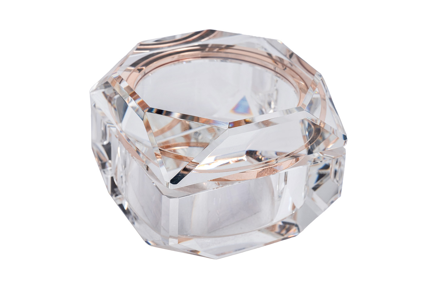 Шкатулка декоративная стеклянная Garda Decor XSSH1291