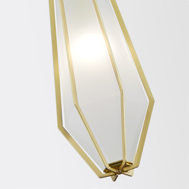 Подвесной светильник DIAMOND GL B Green by ImperiumLoft