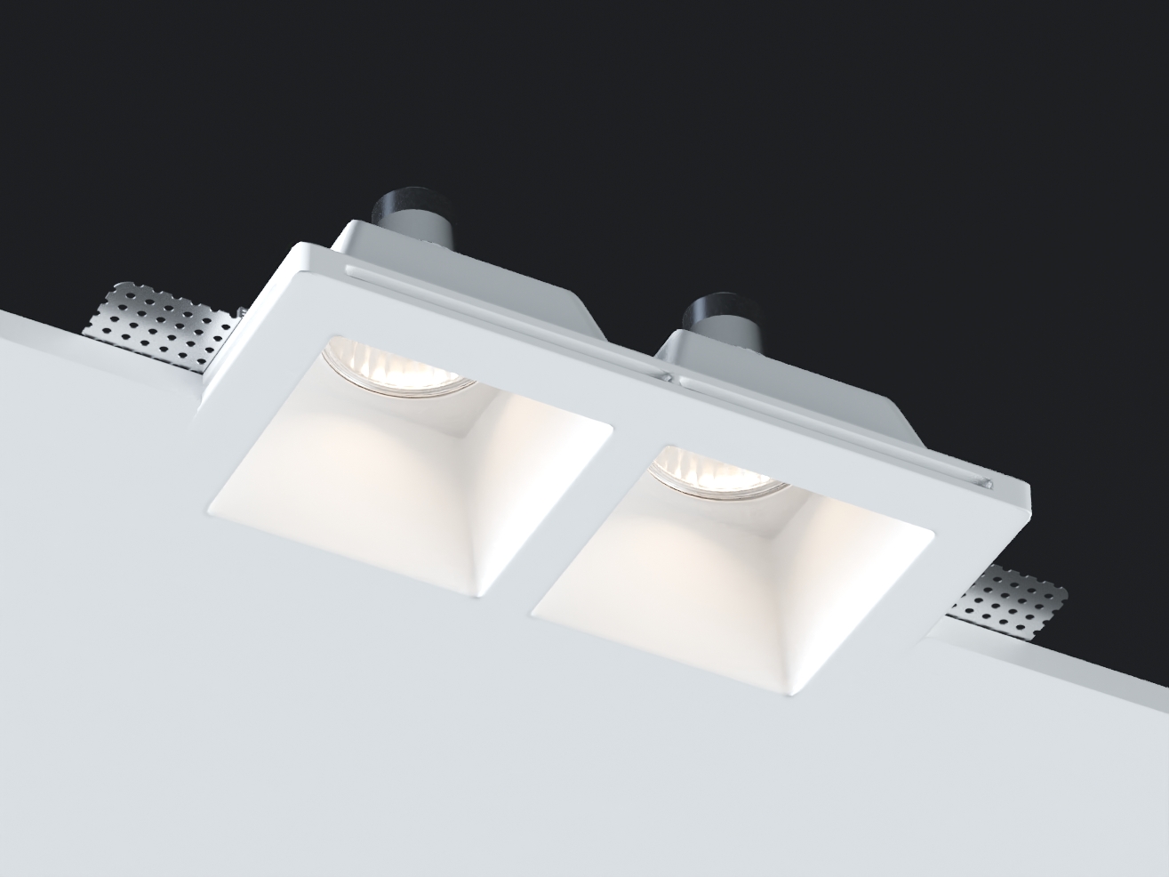 Светильник встраиваемый гипсовый Donolux DL270SQ2W