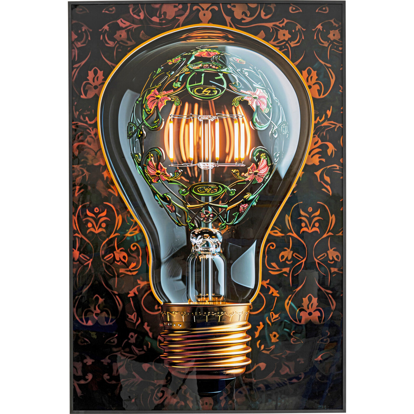 Картина Art Bulb LED 80x120cm KARE 57679
