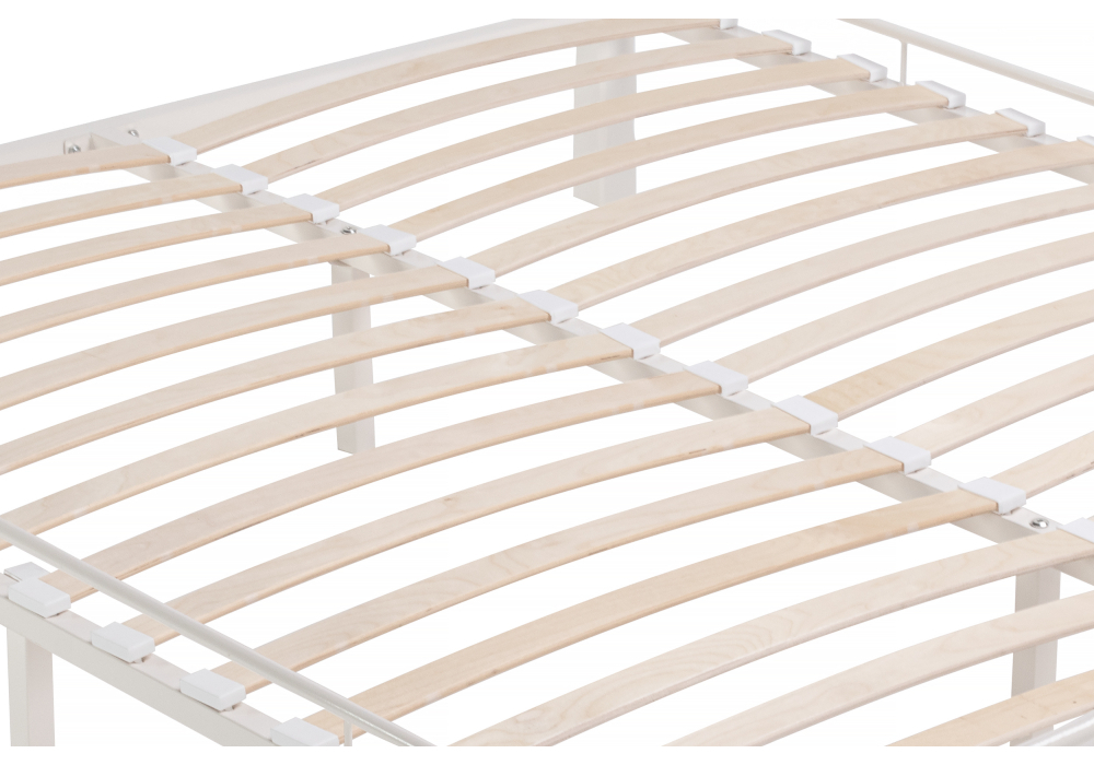 Кровать Woodville Мэри 1 160х200 белая 402976