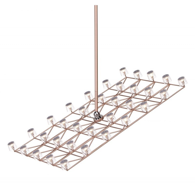 Подвесной светильник Moooi Space-Frame copper 10 MTR CABLE