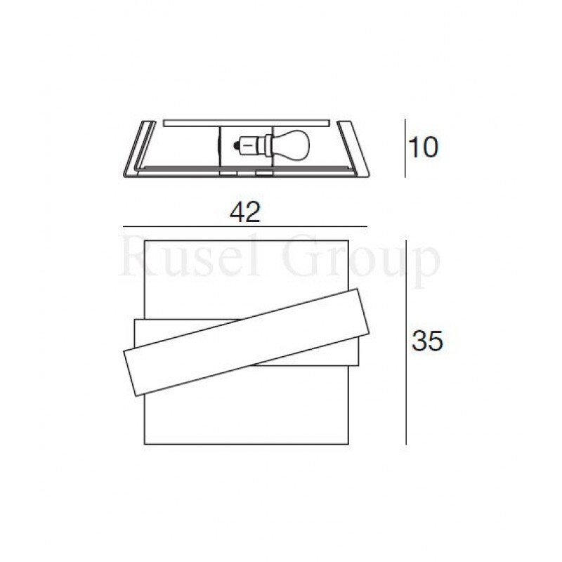 Потолочный светильник Linea Light Zig Zag 7401