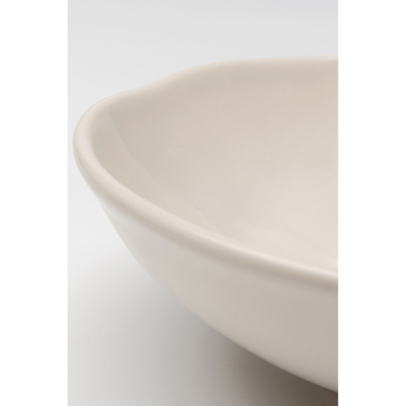 Тарелка Deep Organic Cream Ø22cm KARE 58175