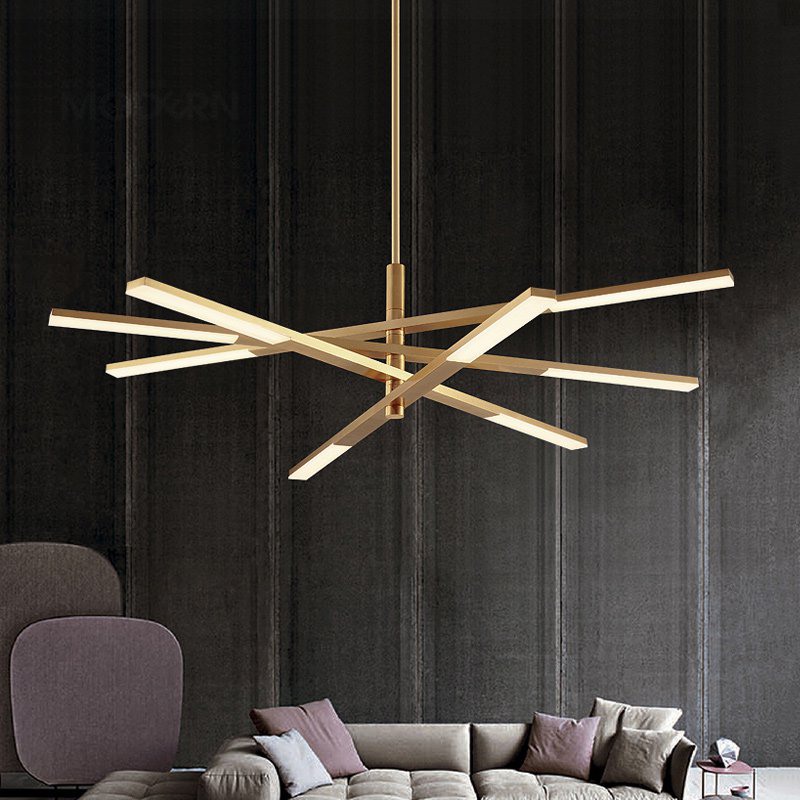 Подвесная люстра ORTON D120 Black by ImperiumLoft