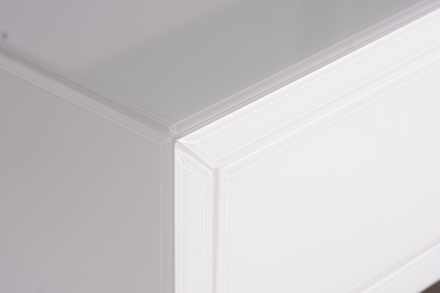 Консоль Garda Decor белое стекло/хром Garda Decor KFG16702