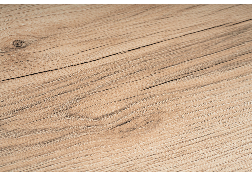 Стол деревянный Woodville Лота Лофт 120х74х75 25 мм дуб вотан / матовый черный 489610