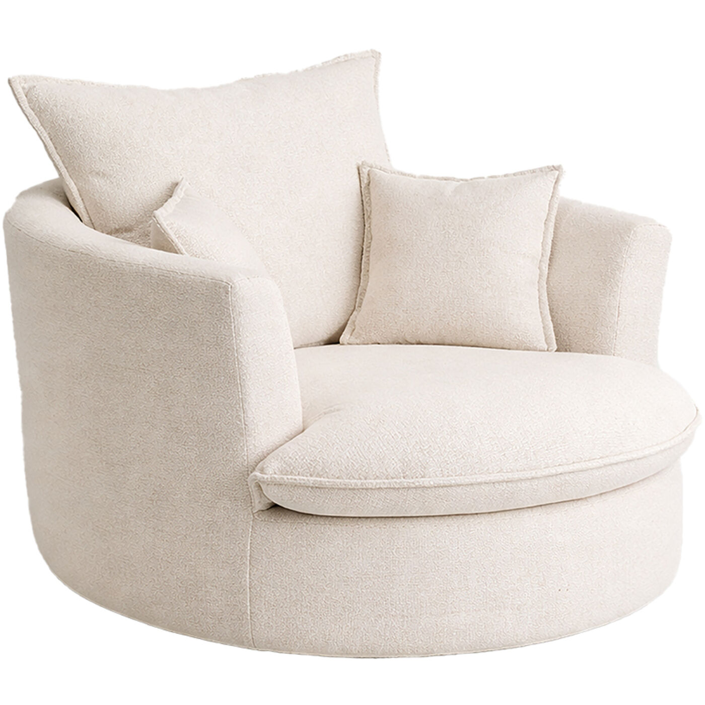 Кресло вращающееся Joy Cream KARE 70979