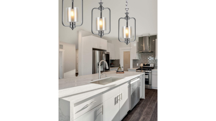 Подвесной светильник   Lumina Deco LDP 1222-1 CHR+WT