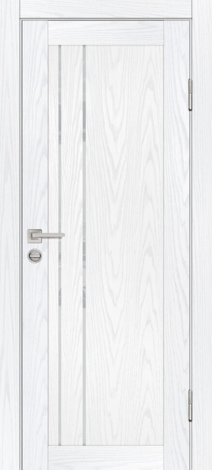 Межкомнатная дверь Graf PSM-10 лунный лакобель Дуб скай белый (2000 х 900)