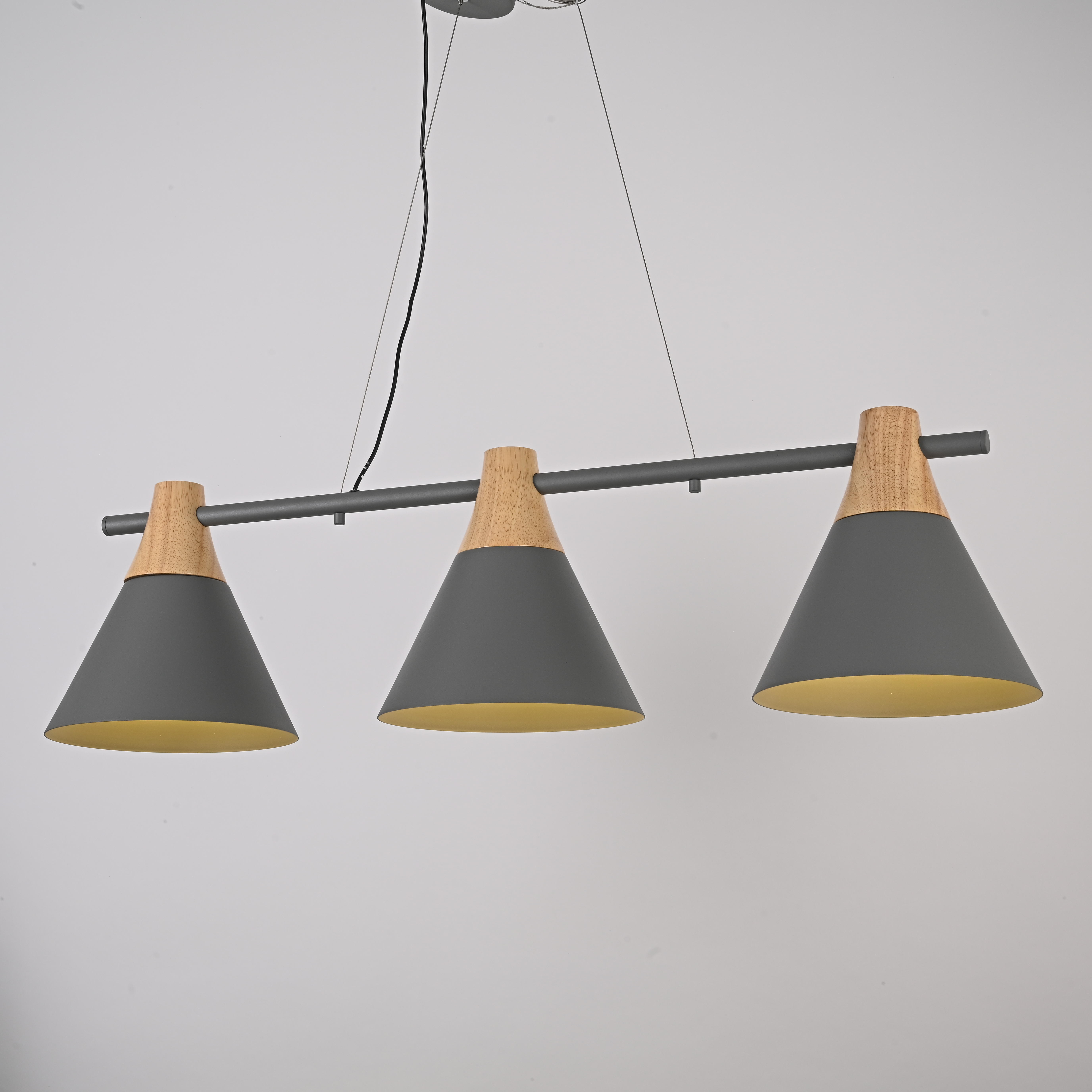 Реечный подвесной светильник NEXT Gray by ImperiumLoft
