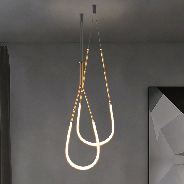 Подвесной светильник ALRIK ONE A Gold by ImperiumLoft