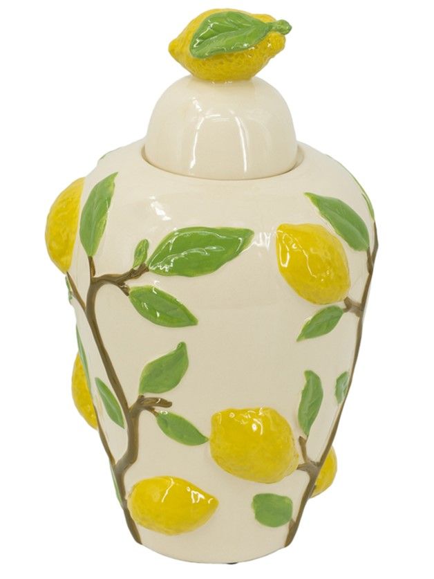 Ваза с лимонами Glasar C5543