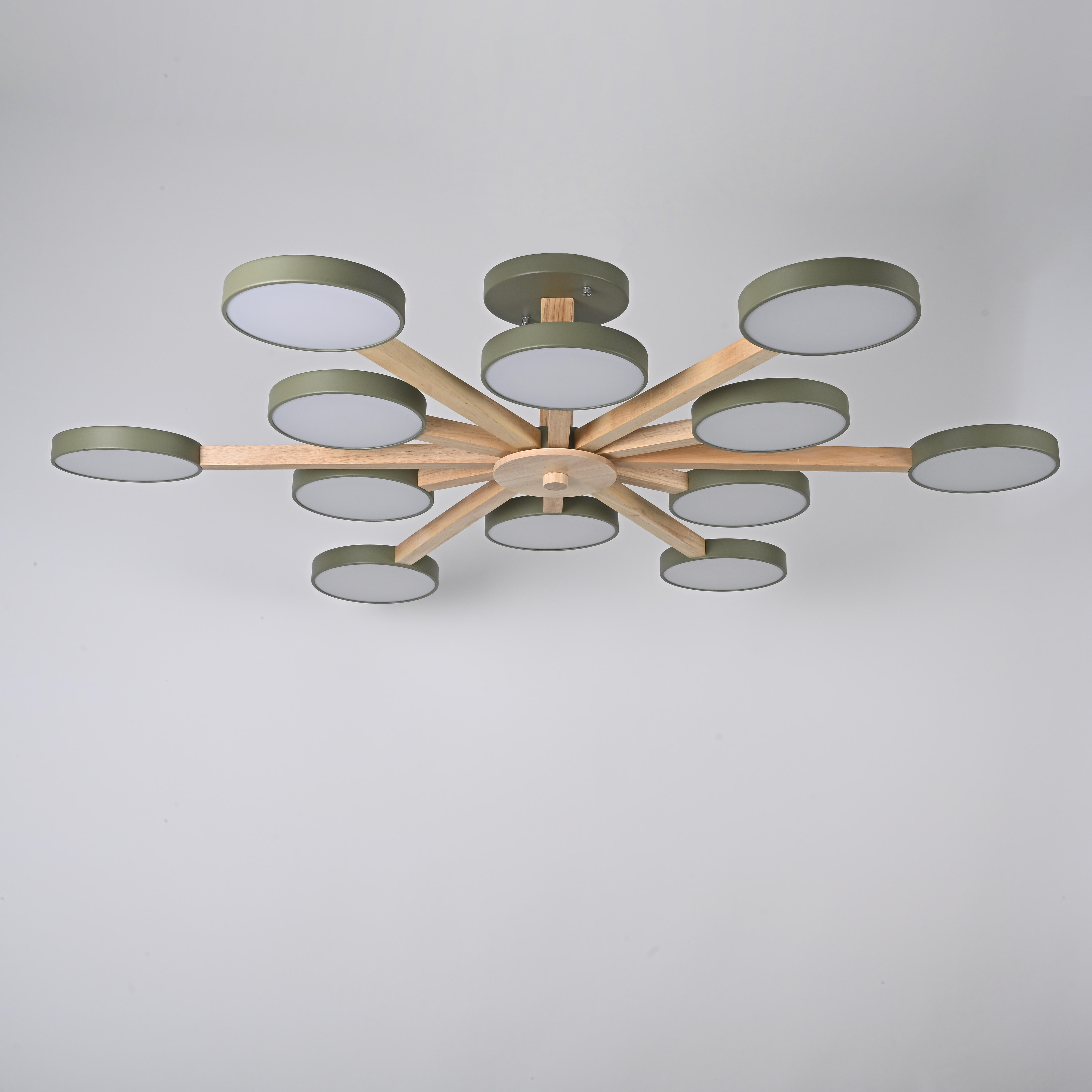 Потолочный светильник TURNA L12 Khaki by ImperiumLoft