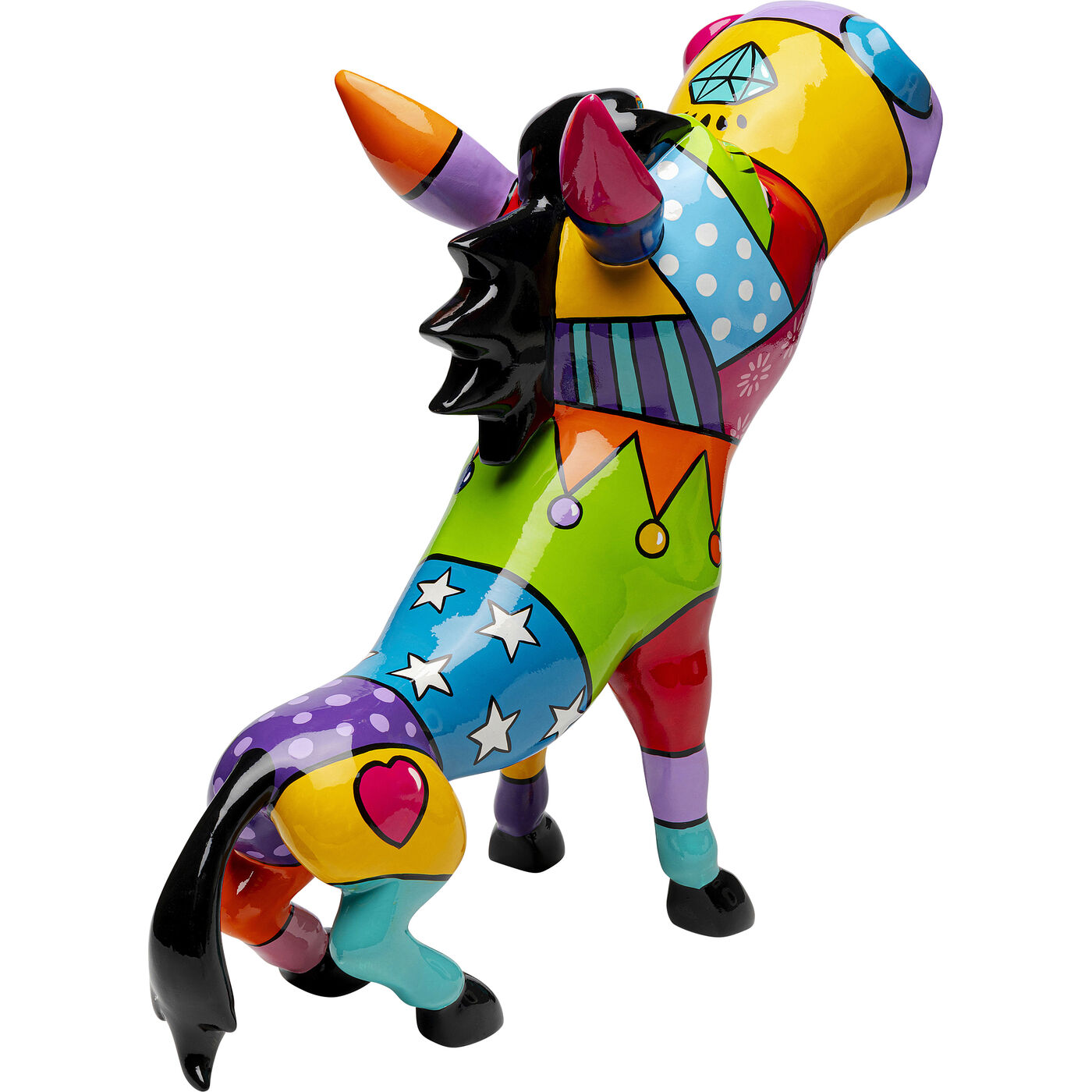 Фигура декоративная Donkey Patchwork 54 см KARE 56039
