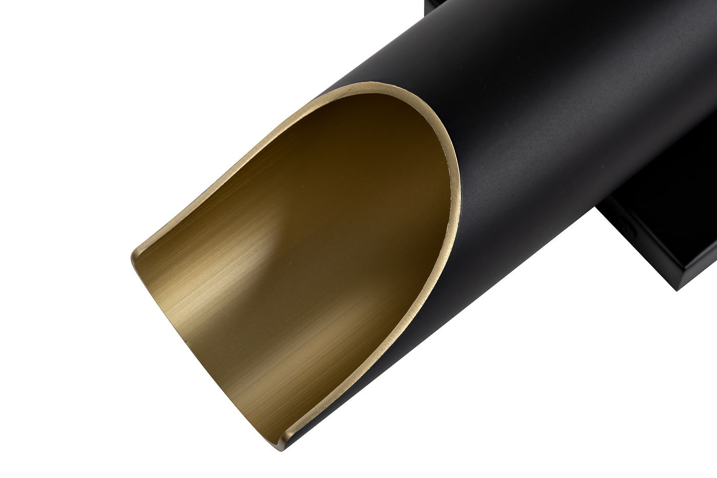 Бра металлическое черное/золото Garda Decor 91GH-0021