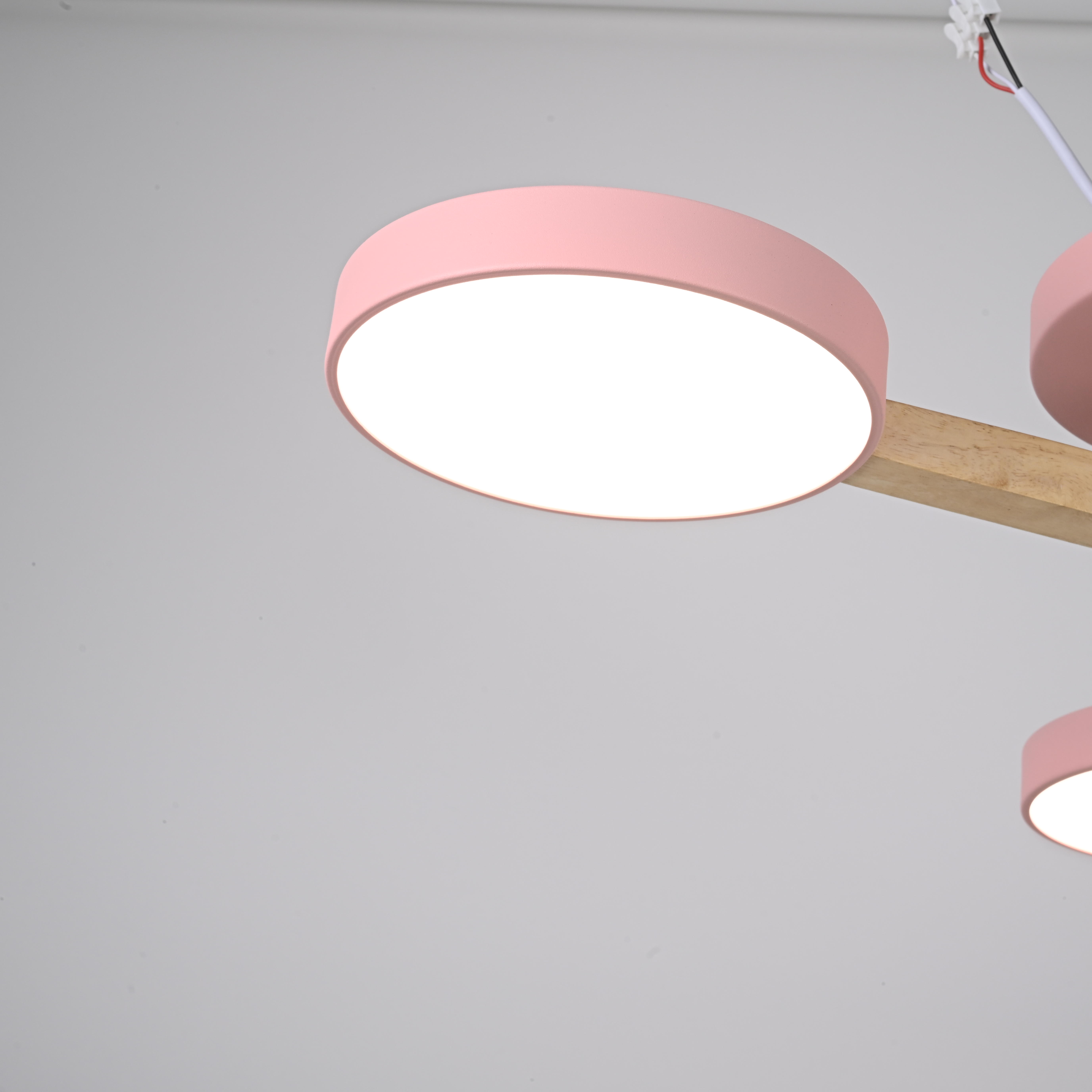 Потолочная люстра TURNA 3 Pink by ImperiumLoft