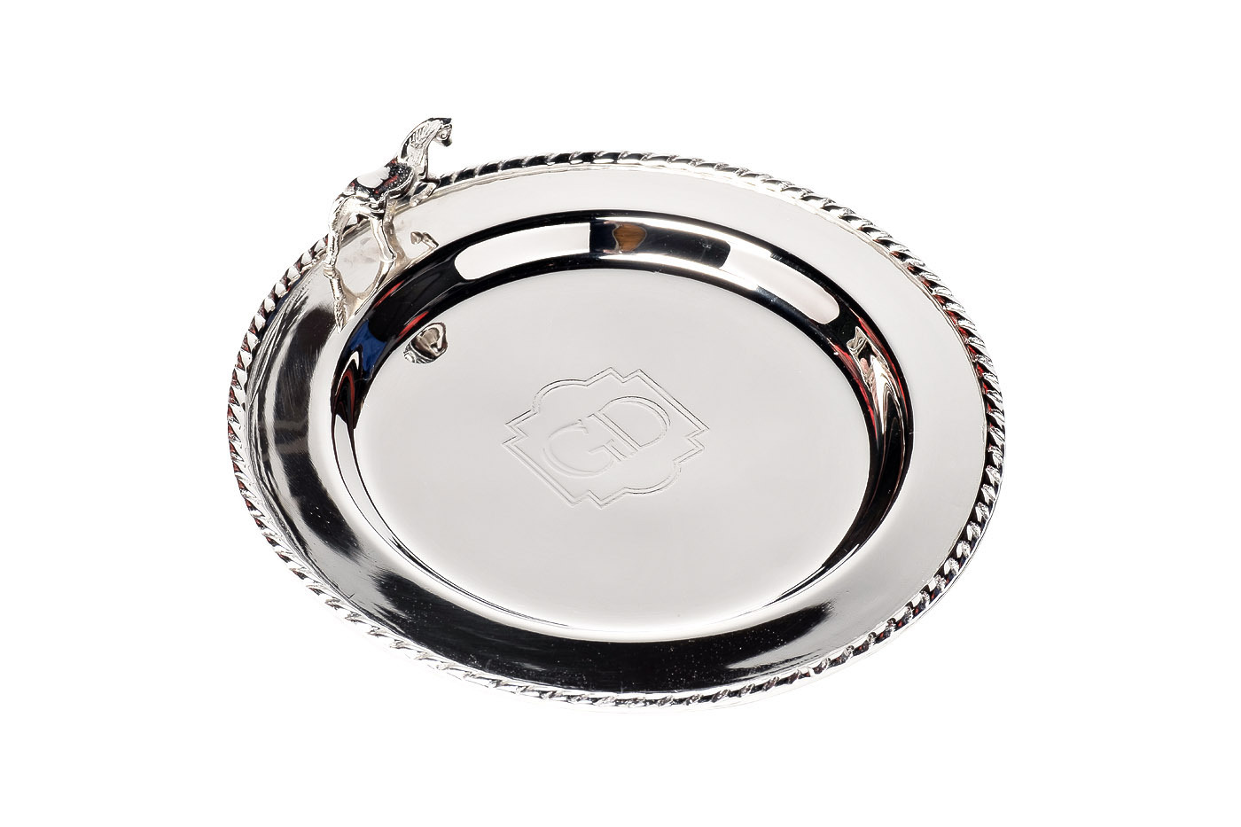 Подставка чайная "Horse" хром Garda Decor 95IM-3525