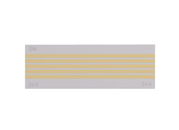 Декоративная плата для магнитного шинопровода Donolux Short Plate DLMX White Sp