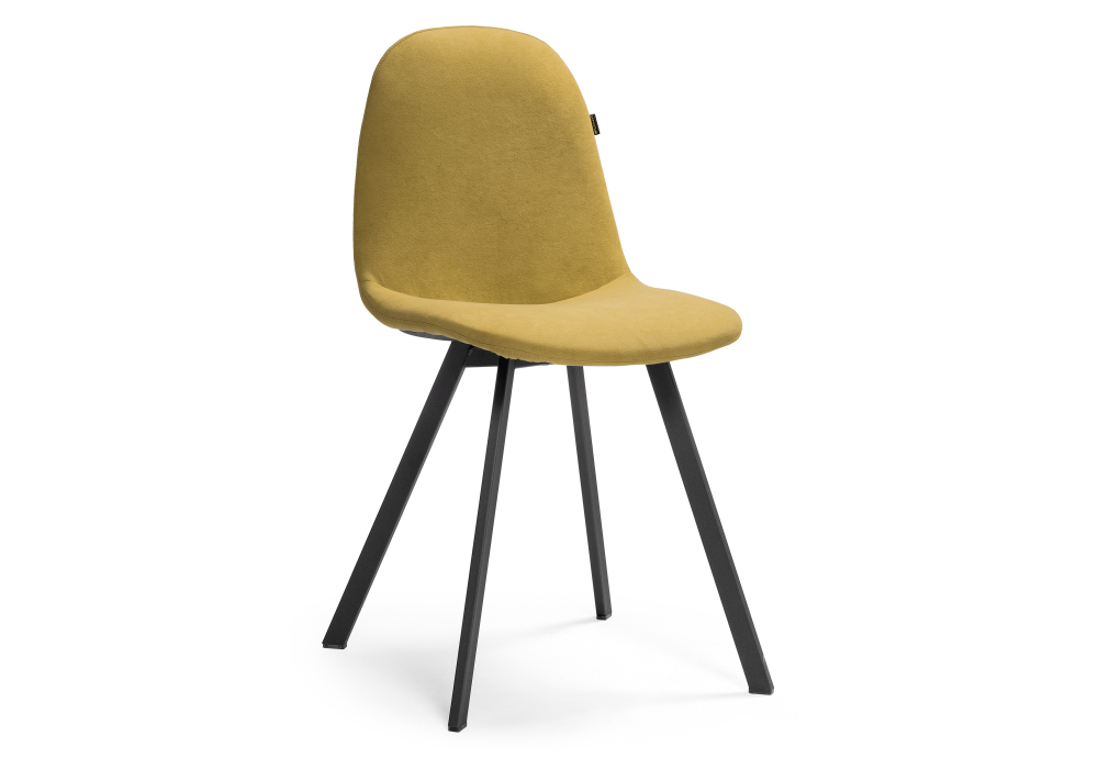 Стул Woodville Агот горчичный / черный каркас 464862