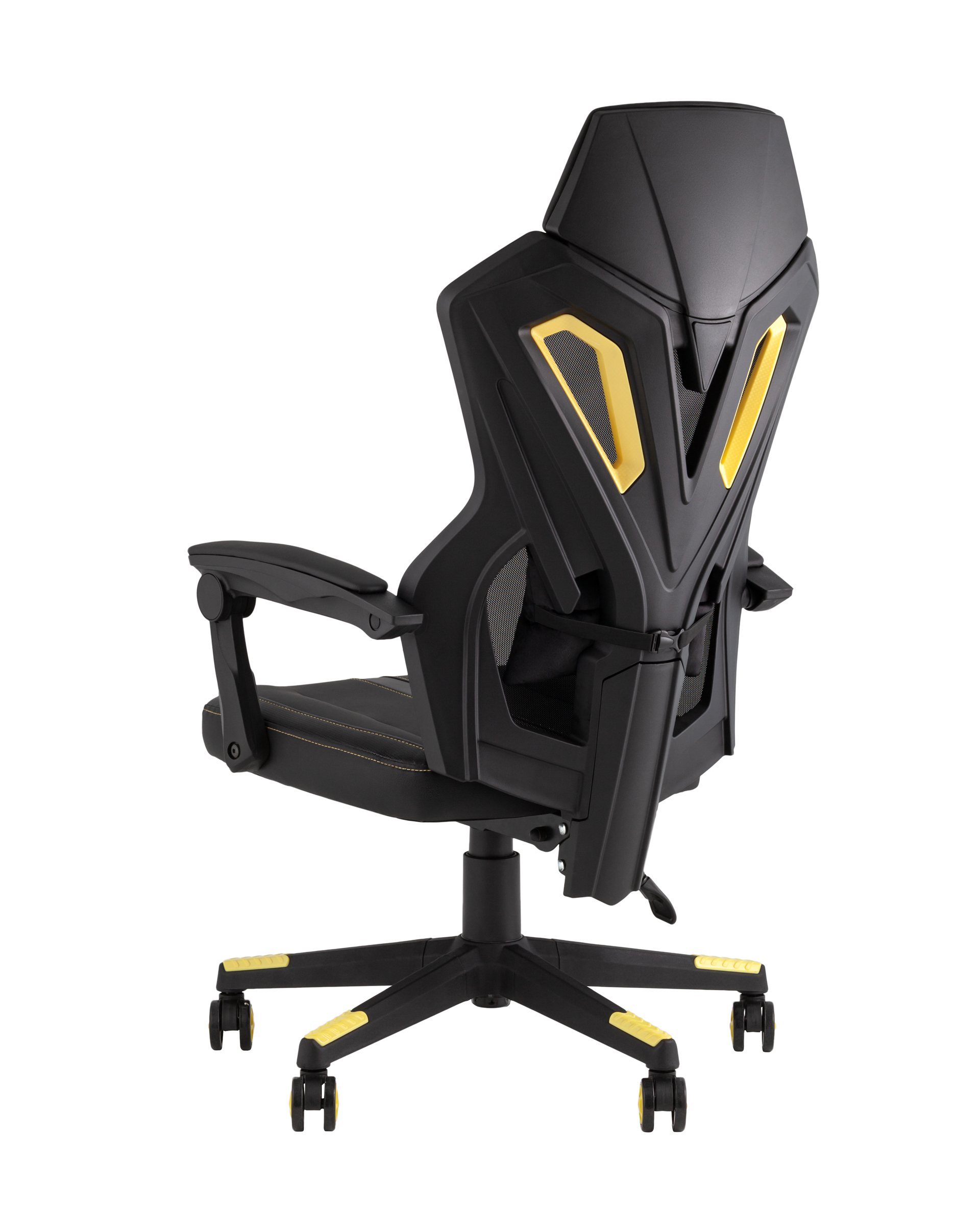 Кресло спортивное TopChairs Айронхайд желтый Stool Group