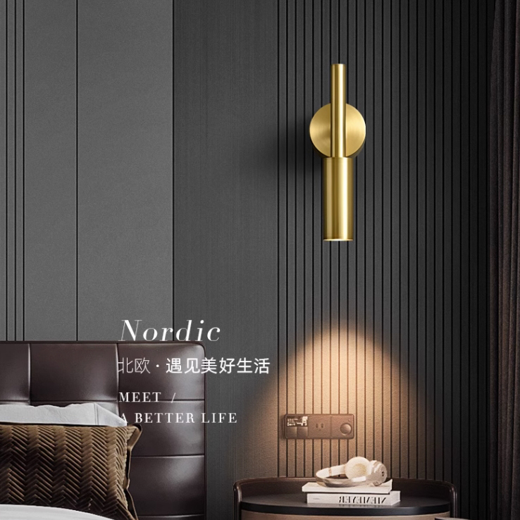 Настенный светильник BERNARD B WALL Brass by ImperiumLoft