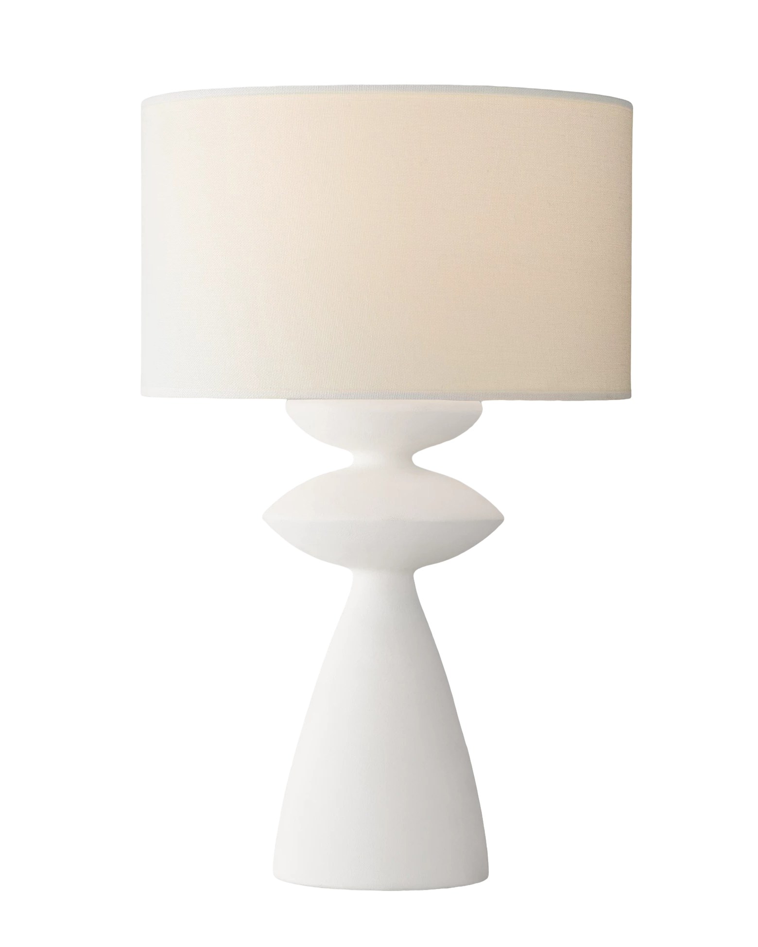 Белая настольная лампа Анза Louvre Home P3115TA