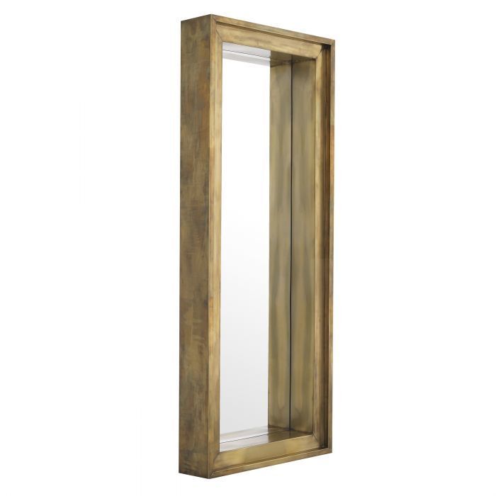 Зеркало Eichholtz Magenta Rectangular vintage brass finish 113613