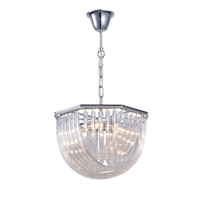 Люстра Delight Collection Murano 5 chrome