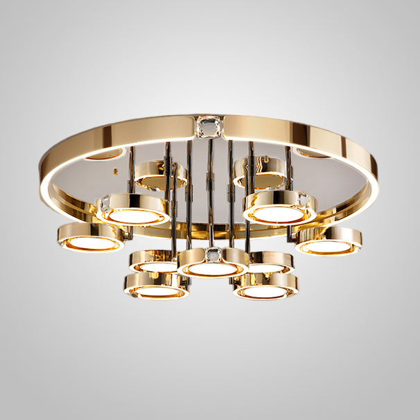 Потолочная люстра SELLIF GOLD D80 by ImperiumLoft