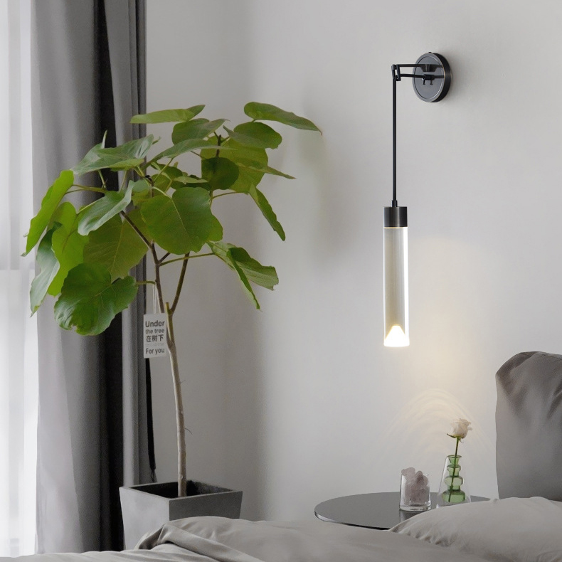 Настенный светильник SAKRIS WALL Black by ImperiumLoft