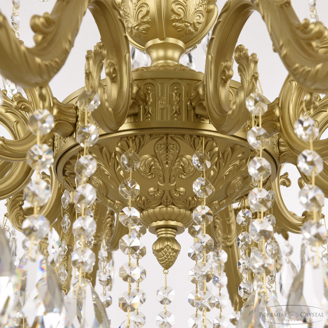 Люстра хрустальная AL79101/10+5/250/2D A AG Bohemia Ivele Crystal