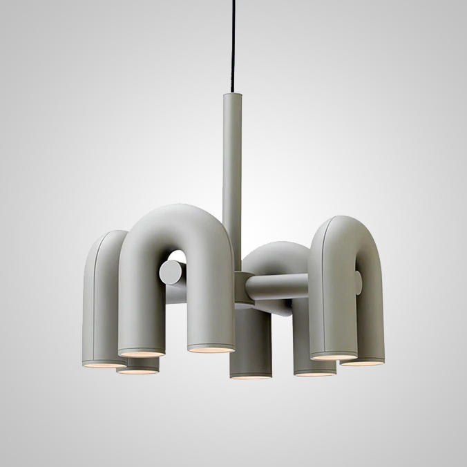 Подвесная Люстра Fanny 8 Grey By Imperiumloft