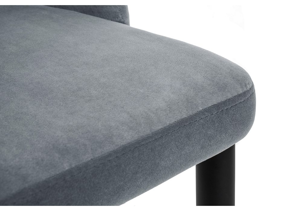 Стул Woodville Kora gray / black 15097