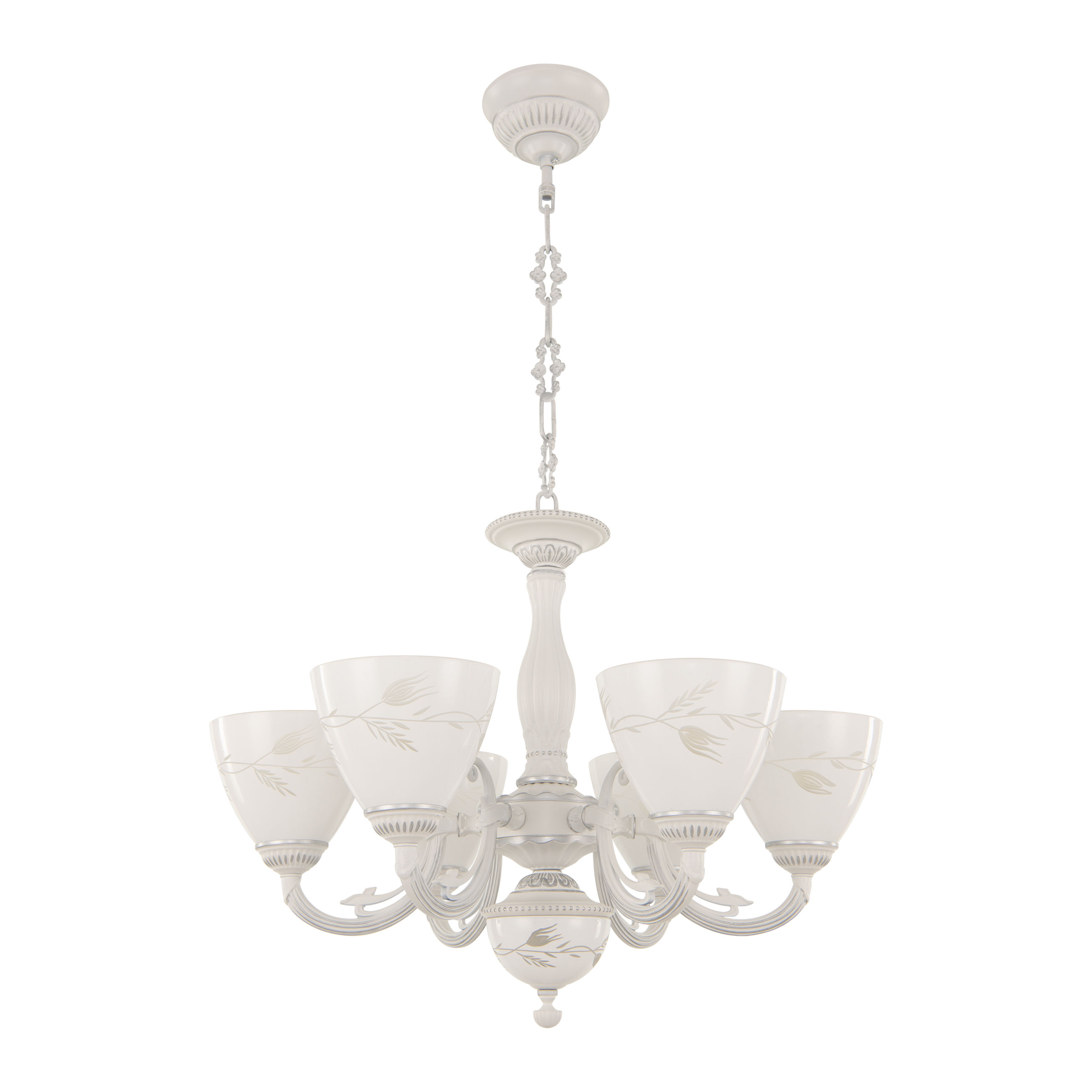 Люстра с плафонами 343659/6 WT+SL Arte Milano