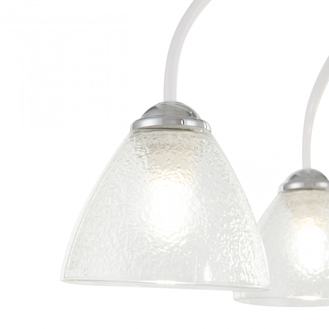 Люстра с плафонами 321410/5 CR+WH Arte Milano