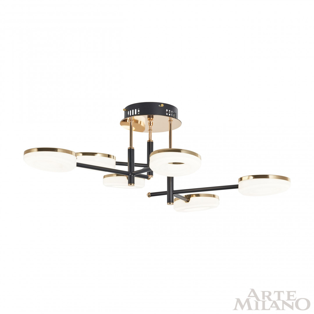 Светильник светодиодный 272999/6 BK/GD Arte Milano