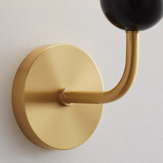 Настенный светильник CYLINDER WALL H36 Black by ImperiumLoft